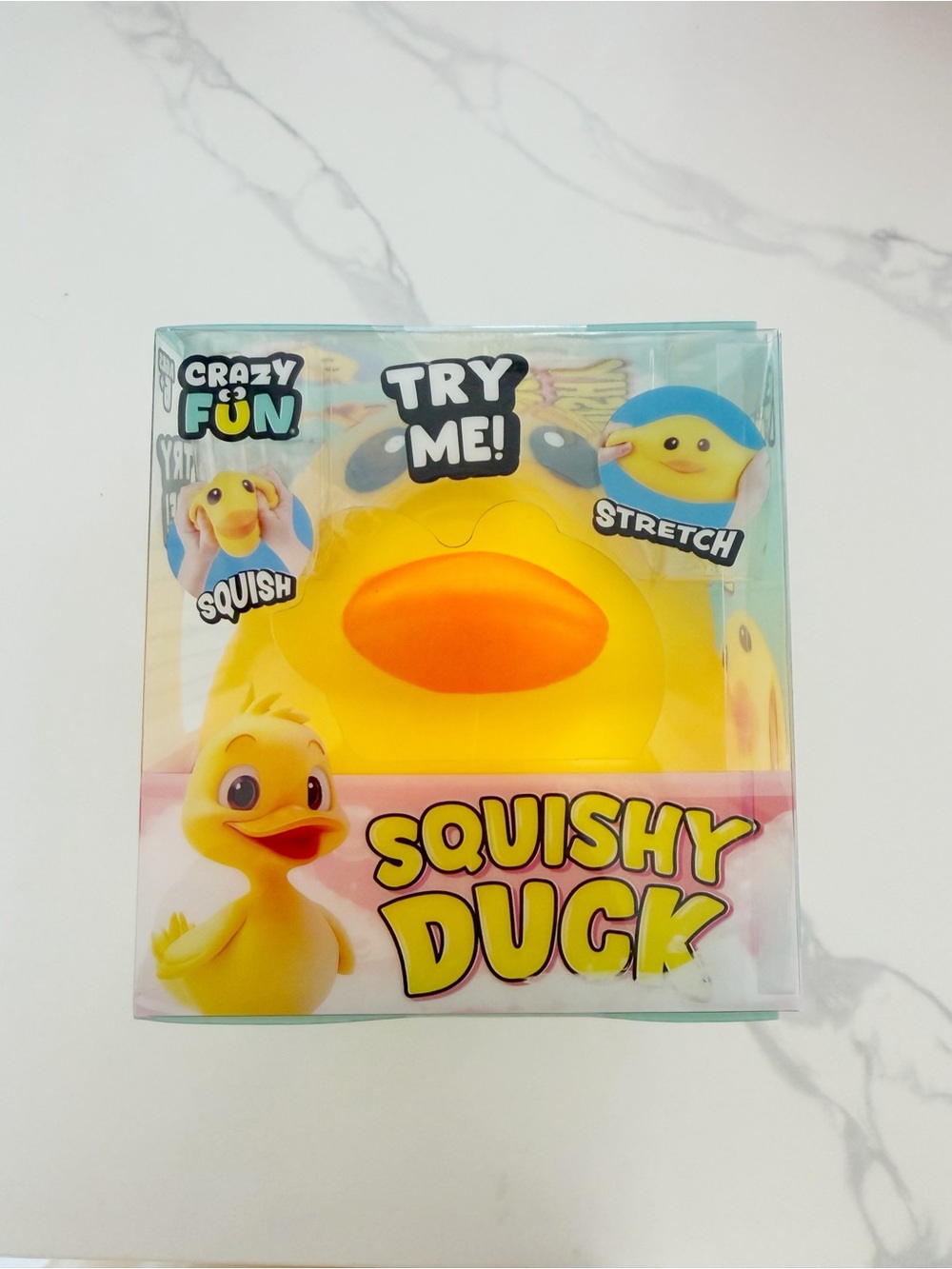 Crazy Fun Squishy Duck Toy 🐥 Soft Stretchy Toy RMS Dumpling Style Fidget Viral